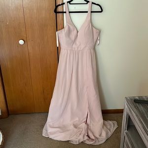 Kennedy Blue Bridesmaid Dress Blush Pink